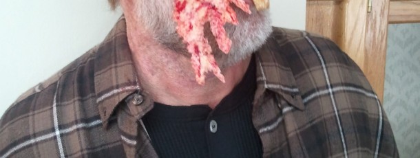 Zombeaver male makeup