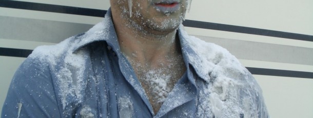 Frozen man