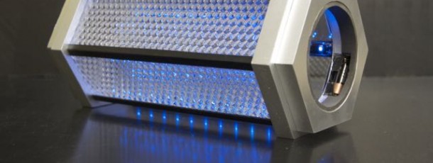 Cylinder blue light