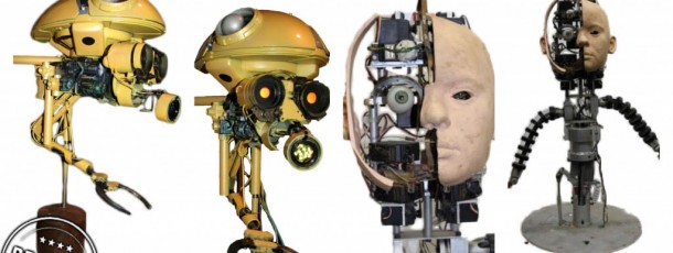 mech. boy robot & small robot