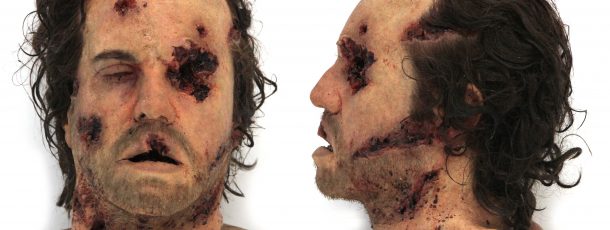 Silicone Head (Eye Wound)
